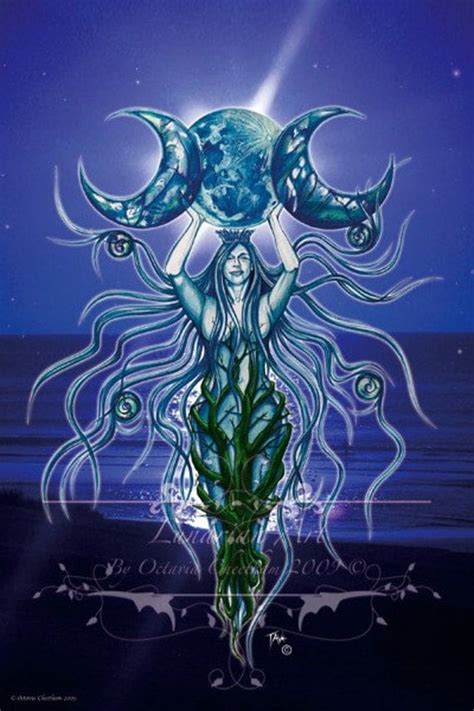 Lunar goddess in Wicca